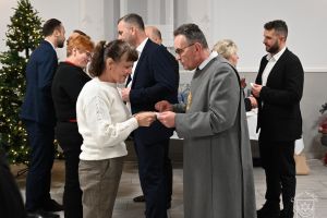 Wigilia Gminna 2025 sołtysów i radnych Rady Miejskiej w Strykowie