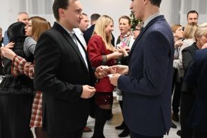 Wigilia Gminna 2025 sołtysów i radnych Rady Miejskiej w Strykowie