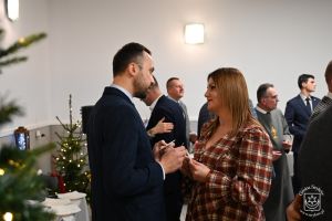 Wigilia Gminna 2025 sołtysów i radnych Rady Miejskiej w Strykowie