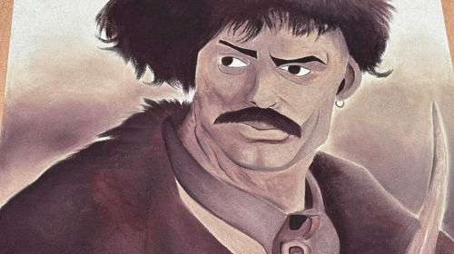 Murale na szkole podstawowej w Niesułkowie (wyk. 2025r.)