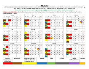 Rejon 2 odbioru odpadów komunalnych