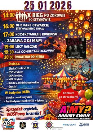 34. Finał Wielkiej Orkiestry Świątecznej Pomocy - 25.01.2026 r.