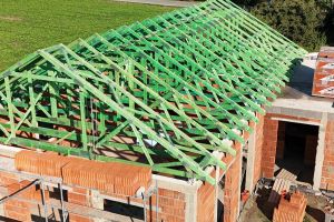 Budowa budynku wielofunkcyjnego w Warszewicach - zdjęcia z budowy, fot. PIOTBUD Sp. z o.o.