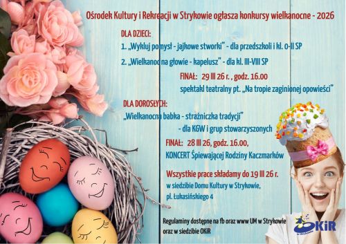 Wielkanocne konkursy plastyczne 2026 r.