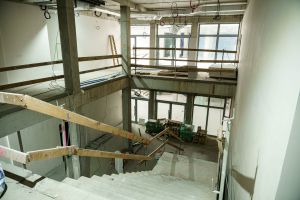 Zdjęcia z budowy Centrum Rozwoju Strykowa, luty 2026 - fot. Marcin Romanik/lodzkie.pl