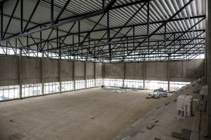 Zdjęcia z budowy Centrum Rozwoju Strykowa, luty 2026 - fot. Marcin Romanik/lodzkie.pl