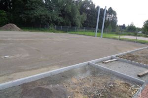 Boisko wielofunkcyjne w Niesułkowie Kolonii - inwestycja w trakcie