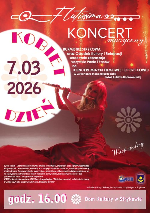 Koncert - Dzień Kobiet w Strykowie - 7.03.2026 r.