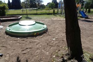 Indywidualna oczyszczalnia ścieków w szkole podstawowej w Niesułkowie