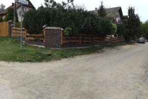 Budowa dróg w Dobieszkowie