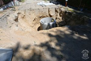 Budowa dróg wewnętrznych w Dobieszkowie, lipiec 2025