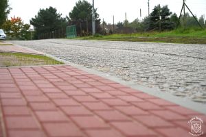 Budowa dróg wewnętrznych w Dobieszkowie, inwestycja po realizacji