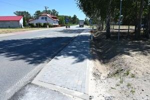 Chodnik w Anielinie Swędowskim