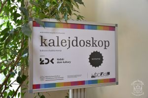 Baner informacyjny projektu "Kalejdoskop - kultura z każdej strony"