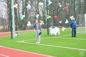 Otwarcie wielofunkcyjnego boiska przy Szkole Podstawowej w Koźlu -20.03.2026 r.