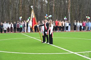 Otwarcie wielofunkcyjnego boiska przy Szkole Podstawowej w Koźlu -20.03.2026 r.