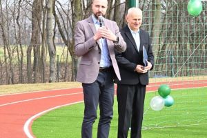 Otwarcie wielofunkcyjnego boiska przy Szkole Podstawowej w Koźlu -20.03.2026 r.