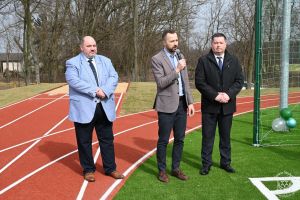 Otwarcie wielofunkcyjnego boiska przy Szkole Podstawowej w Koźlu -20.03.2026 r.