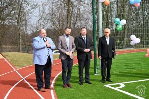 Otwarcie wielofunkcyjnego boiska przy Szkole Podstawowej w Koźlu -20.03.2026 r.