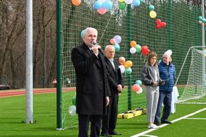 Otwarcie wielofunkcyjnego boiska przy Szkole Podstawowej w Koźlu -20.03.2026 r.