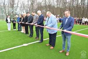 Otwarcie wielofunkcyjnego boiska przy Szkole Podstawowej w Koźlu -20.03.2026 r.