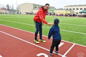 Otwarcie wielofunkcyjnego boiska przy Szkole Podstawowej w Koźlu -20.03.2026 r.