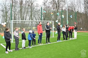 Otwarcie wielofunkcyjnego boiska przy Szkole Podstawowej w Koźlu -20.03.2026 r.