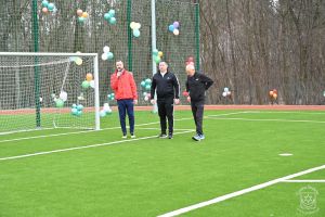 Otwarcie wielofunkcyjnego boiska przy Szkole Podstawowej w Koźlu -20.03.2026 r.