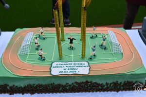 Otwarcie wielofunkcyjnego boiska przy Szkole Podstawowej w Koźlu -20.03.2026 r.