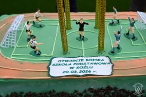 Otwarcie wielofunkcyjnego boiska przy Szkole Podstawowej w Koźlu -20.03.2026 r.