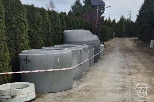 Budowa kanalizacji w Tymiance, inwestycja w trakcie realizacji