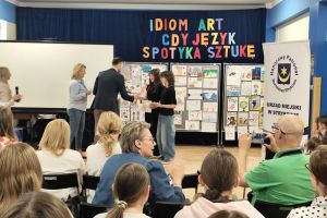 Gminny konkurs językowo-plastycznego „Idiom Art – gdy język spotyka sztukę”