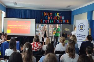 Gminny konkurs językowo-plastycznego „Idiom Art – gdy język spotyka sztukę”