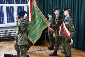 Zakończenie szkoły przez maturzystów w Zespole Szkół nr 1  Bratoszewicach