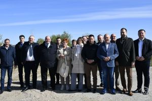 Wizyta samorządowców Gminy Stryków w Piaskach Bankowych