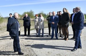 Wizyta samorządowców Gminy Stryków w Piaskach Bankowych