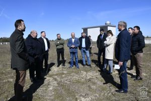 Wizyta samorządowców Gminy Stryków w Piaskach Bankowych