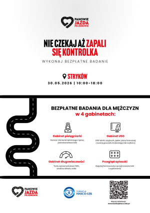 Plakat informacyjny, Fundacja HASCO-LEK