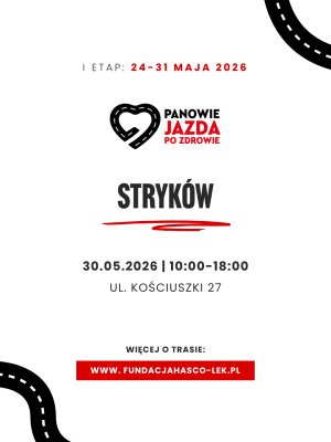 Plakat informacyjny, Fundacja HASCO-LEK