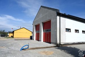 Budowa obiektu wielofunkcyjnego w Warszewicach, inwestycja zakończona, przed otwarciem obiektu