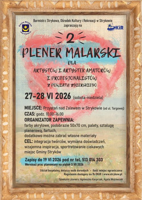 2 PLENER malarski plakat