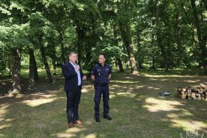 Zajecia wojskowe dla SAS w Zespołe Szkół nr 1 w Bratoszewicach