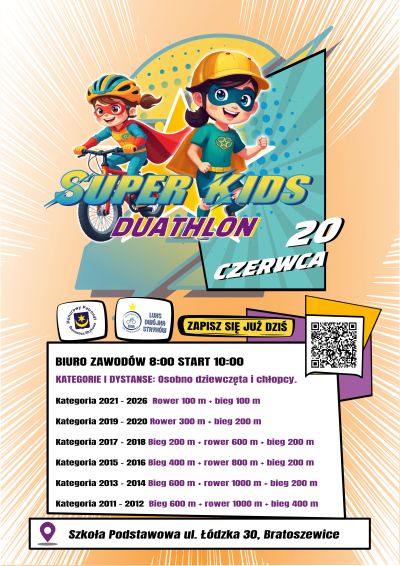 Zapisy SUPERKIDS DUATHLON