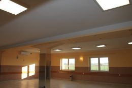 Budynek świetlicy wiejskiej we Wrzasku po termomodernizacji