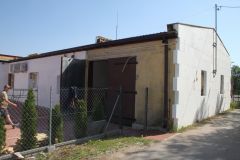 Budynek OSP w Koźlu w trakcie termomodernizacji