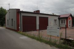 Budynek OSP w Koźlu w trakcie termomodernizacji