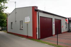 Budynek Ochotniczej Straży Pożarnej w Koźlu po termomodernizacji