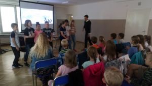 Spotkanie autorskie w bibliotece w Bratoszewicach