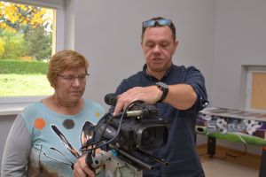 Warsztaty filmowe w Dom Kultury w Niesułkowie