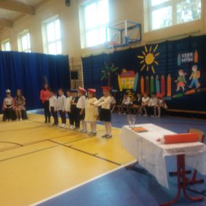 Ślubowanie Pierwszaków w SP Koźle
